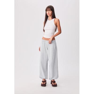 Stradivarius Joggers with piping Grey melange M
