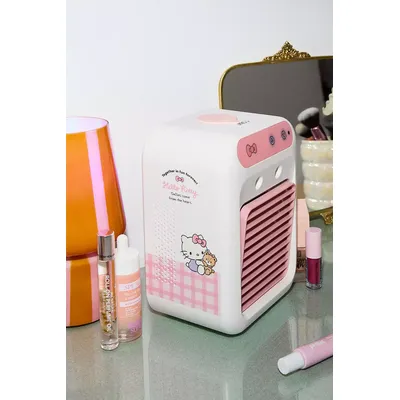 YASHICA Hello Kitty Air Cooler - Cream 500ml at Urban Outfitters