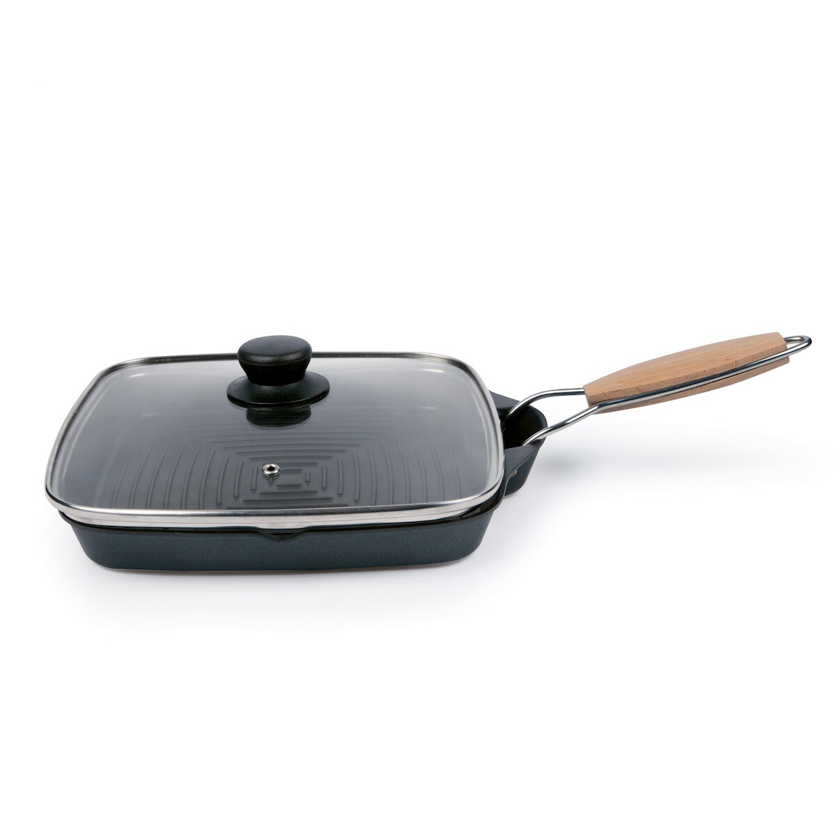 Excelsa Steakhaus Grigliosa Stahl 44x9x27 cm Schwarz Image