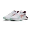 Trainingsschuh PUMA "PWR Hybrid Trainingsschuhe Damen", Gr. 41, weiß ruby shimmer mint melt glowing rot grün, Obermaterial: Synthetik, Textil; Futter: Textil; Innensohle: Textil; Laufsohle: Gummi, Schuhe