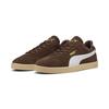 Sneaker PUMA "PUMA Club II Suede Sneakers Erwachsene", Gr. 41, flat bronze weiß gold braun, Obermaterial: Textil, Synthetik, Kuhleder; Futter: Textil; Innensohle: Textil; Laufsohle: Gummi, Schuhe