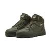 Sneaker PUMA "Rebound Abrupt Sneakers Erwachsene", Gr. 48, canvas schwarz olive weiß beige grün, Obermaterial: Textil, Synthetik, Kuhleder; Futter: Textil; Innensohle: Textil; Laufsohle: Gummi, Schuhe