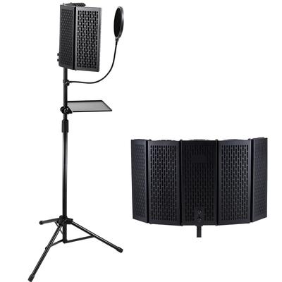 Sound Isolation Panel Compatible with Blue Yeti & Condenser Mics - 48.03 to 61.42 in 11.22 in height