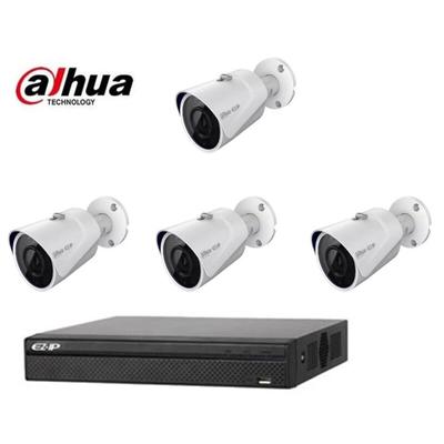 Kit 4 nvr kameras 8 kanäle ip 2 mpx - Dahua Image