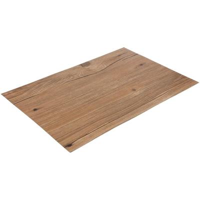 Platzset 45,5x30,5cm Holzoptik Platzdeckchen Tischmatte Platzmatte Untersetzer Tischdecke Image