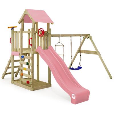 Spielturm Klettergerüst MultiFlyer Light, Schaukel & Rutsche, Outdoor Kinder Kletterturm mit Image