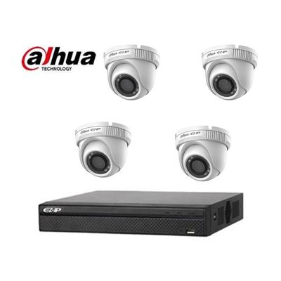 Dahua - videoüberwachung kit dome poe ip 4 kameras 2 mpx Image