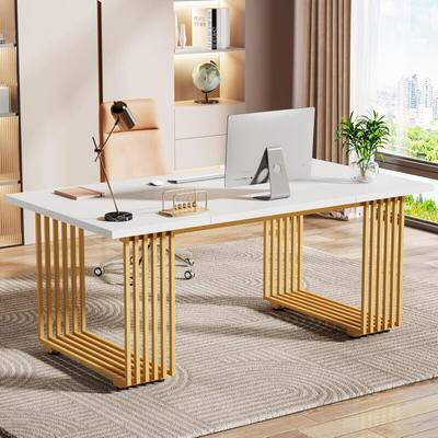 Tribesigns - Schreibtisch Computertisch, 180 x 80 x 78 cm Modern Bürotisch pc Tisch Arbeitstisch Image