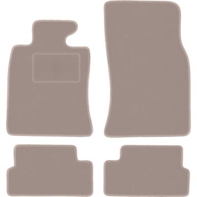 Beige Veloursmatten für: Mini Cooper II R57 Cabrio (2006-2013)