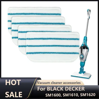 Steam Mop Pads Ersatz kompatibel mit Black+Decker Steam Mop SM1600 SM1610 SM1620 Reiniger Ersetzen Image