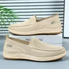 2025, neue Stil, Mode, bequeme Herren-Freizeitschuhe, neue Mesh-atmungsaktive, nicht stinkende Fuß-Slip-on-Mesh-Schuhe, One-Step-Dad-Schuhe