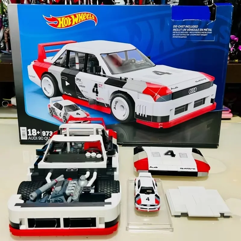 Auf Lager Original Hotwheel Audi 90 Combo Collection Statisches Automodell Kinderpuzzle Hochwertiges Spielzeugautomodell Kindergeschenk Image