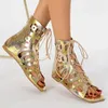 Summer Shoes Women Light Luxury Minimalist High-heeled Roman Sandals Lace Up Women Shoes Sandalias