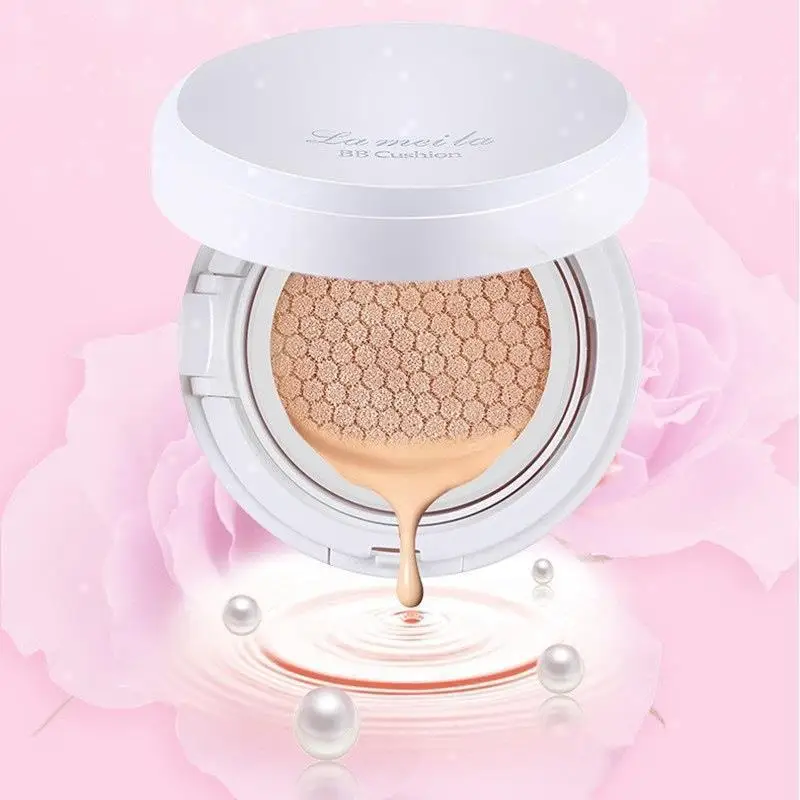 Air Cushion BB Cream Concealer Nude Makeup Hydrating Moisturizing Brightening Teint Foundation Image