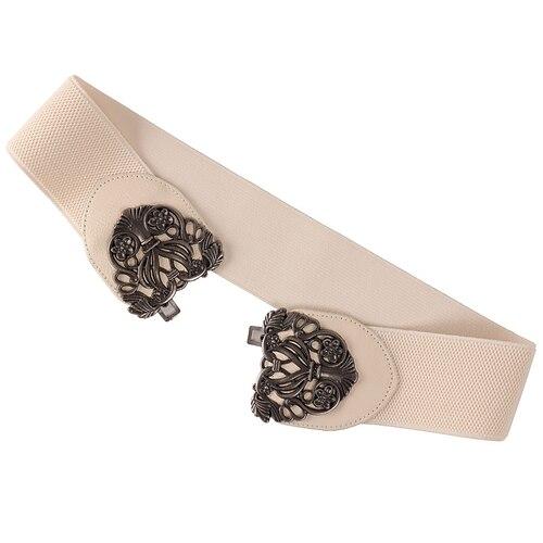 Damen Gürtel PU Schwarz Rote Kamel Beige Taillengürtel Täglich Teegesellschaft Blumen