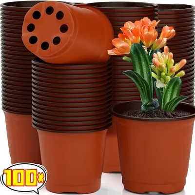 Wholesale Flexible Plant Nursery Pot Plastic Seed Starting Pot Flower Growth Container Garden Succulents Planting Transplant Box