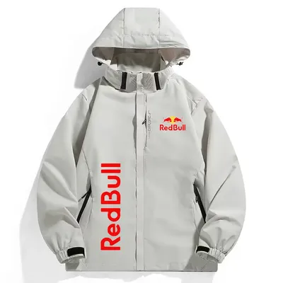 The 2025 new Red Bull Racing team's down jacket, men's overcoat jacket, windproof, Red Bull's new