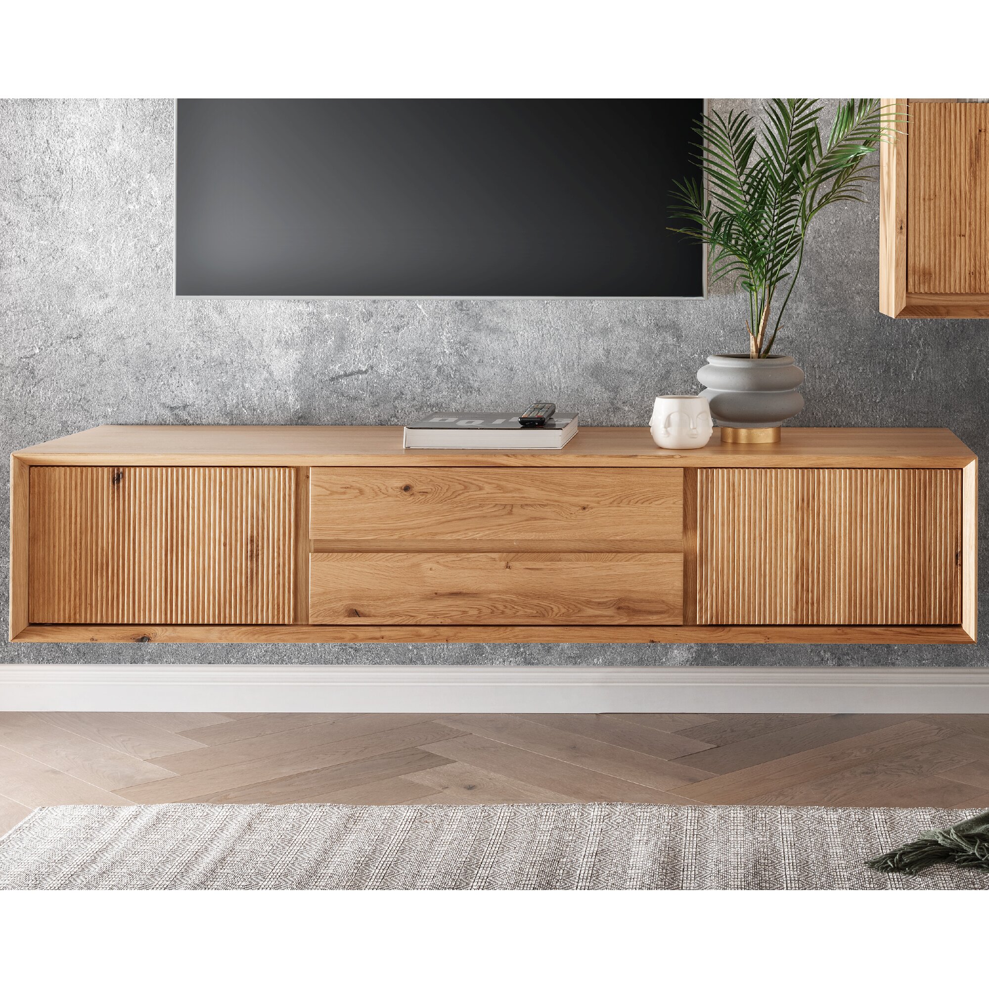 Massivholz »Las Vegas« TV-Board groß hängend