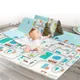Nouveau 200x180x1.5cm bébé mousse tapis de jeu tapis de jeu tapis XPE tapis sol ramper tapis pliable bébé tapis cadeau pour les enfants
