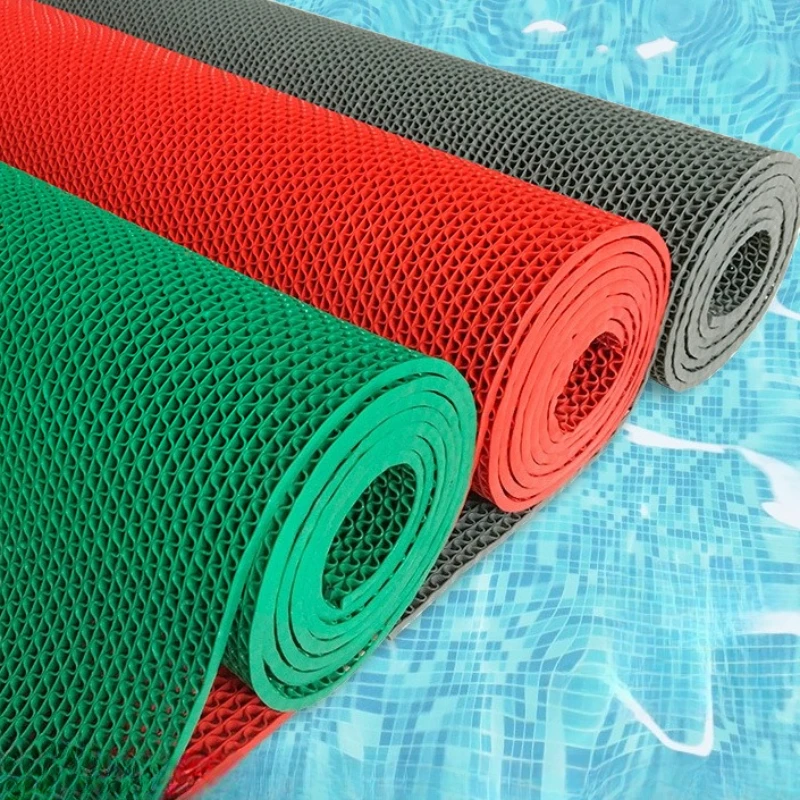 Tapis de sol antidérapant évidé, salle de bain, salle de douche, salle de bain et personnes âgées, tapis de sol imperméable et antidérapant