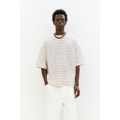 Textured Striped T-Shirt