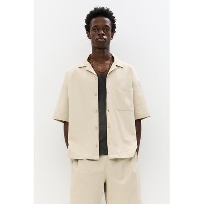 Short Sleeve Seersucker Shirt