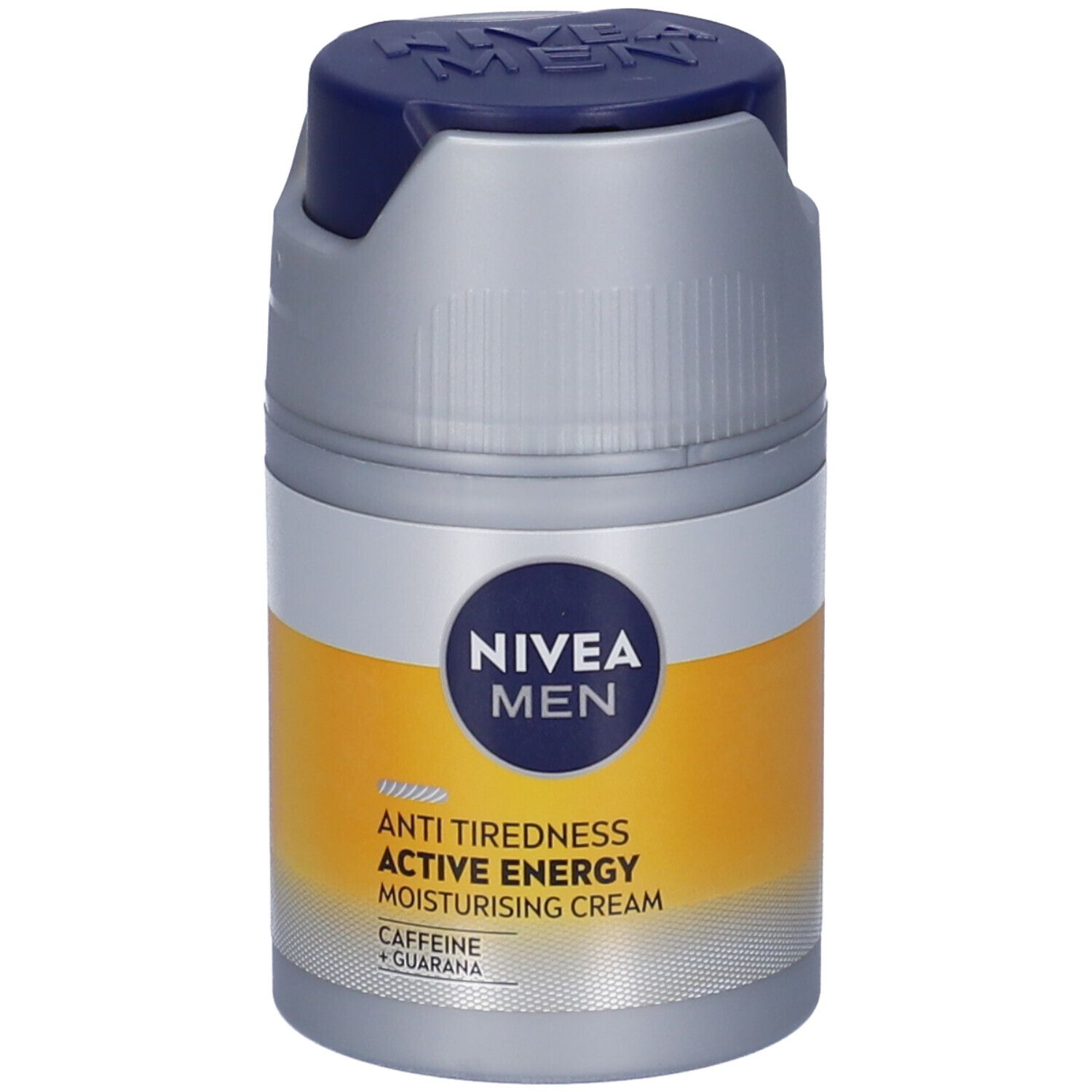Nivea Men Skin Energy Crema Idratante Viso 50 ml, viso uomo con Caffei