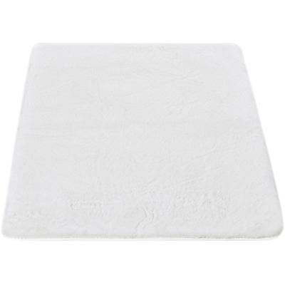 Badematte GINO FALCONE "Sara", beige (cremeweiß), H:25mm, Polyester, Badematten, Badteppich, Fell-Optik, besonders weich, eckig & rund erhältlich Image