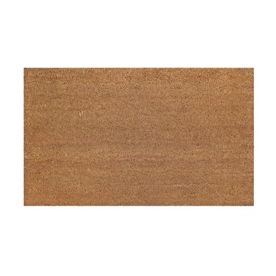 Fußmatte WECON HOME "Coco Mat", beige (natur), B:45cm H:18mm L:75cm, Kokos, Teppiche, rutschfest, robust, innen, Außenbereiche überdacht, schwer Image