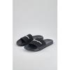 Badesandale CHAMPION "DAYTONA Slide", Gr. 42, schwarz (nbk), sportlich, Schuhe