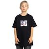 Shirttop DC SHOES "Metallic Star", Kinder, Gr. 12(148-156cm), schwarz, [Hauptstoff] 75% Baumwolle, 25% Baumwolle, Tops