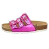 Pantolette LICO "Pantolette Bioline Trendy", Gr. 41, pink (rosa), Synthetik, Schuhe Damenschuh Hausschuh Pantolette Schlappen Sommerschuh