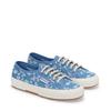 Sneaker SUPERGA "2750 SANGALLO", Gr. 38, blau indaco, favorio, Textil, sportlich, Schuhe