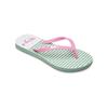 Sandale ROXY "Rg Viva Stamp Ii", Gr. 34, pink (gossamer pink), Obermaterial: 98% synthetisches TR / 2% Metall, Futter: 100% Synthetik, Laufsohle: 100% geschäumtes Gummi, Schuhe