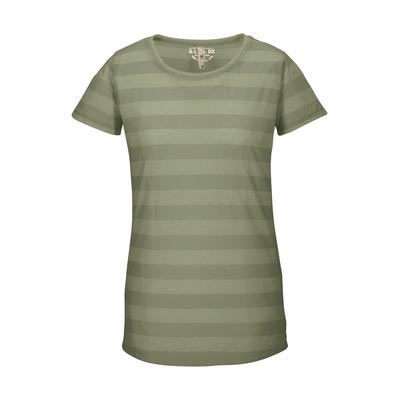 T-Shirt "GS 46 WMN TSHRT", Damen, Gr. 40, grün (olivgrün), Oberstoff: 75% Polyester, 19% Baumwolle, 6% Viskose, G.I.G.A. DX BY KILLTEC, sportlich, Shirts, Leichtes, weiches Damen T-Shirt, vielseitig kombinierbar Image