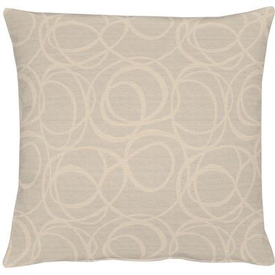 Dekokissen APELT "4195 Pique Uni" Gr. 1, beige (beige, unifarben), B:39cm L:39cm, Mischgewebe, Dekokissen_Sitzkissen_Kissenhüllen, Kissenhülle mit Füllung, 1 Stück Image