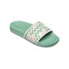 Sandale ROXY "Slippy Iv", Gr. 6(36), grün (sage), Obermaterial: 100% PU, Futter: 100% Textil, Laufsohle: 100% EVA, Schuhe