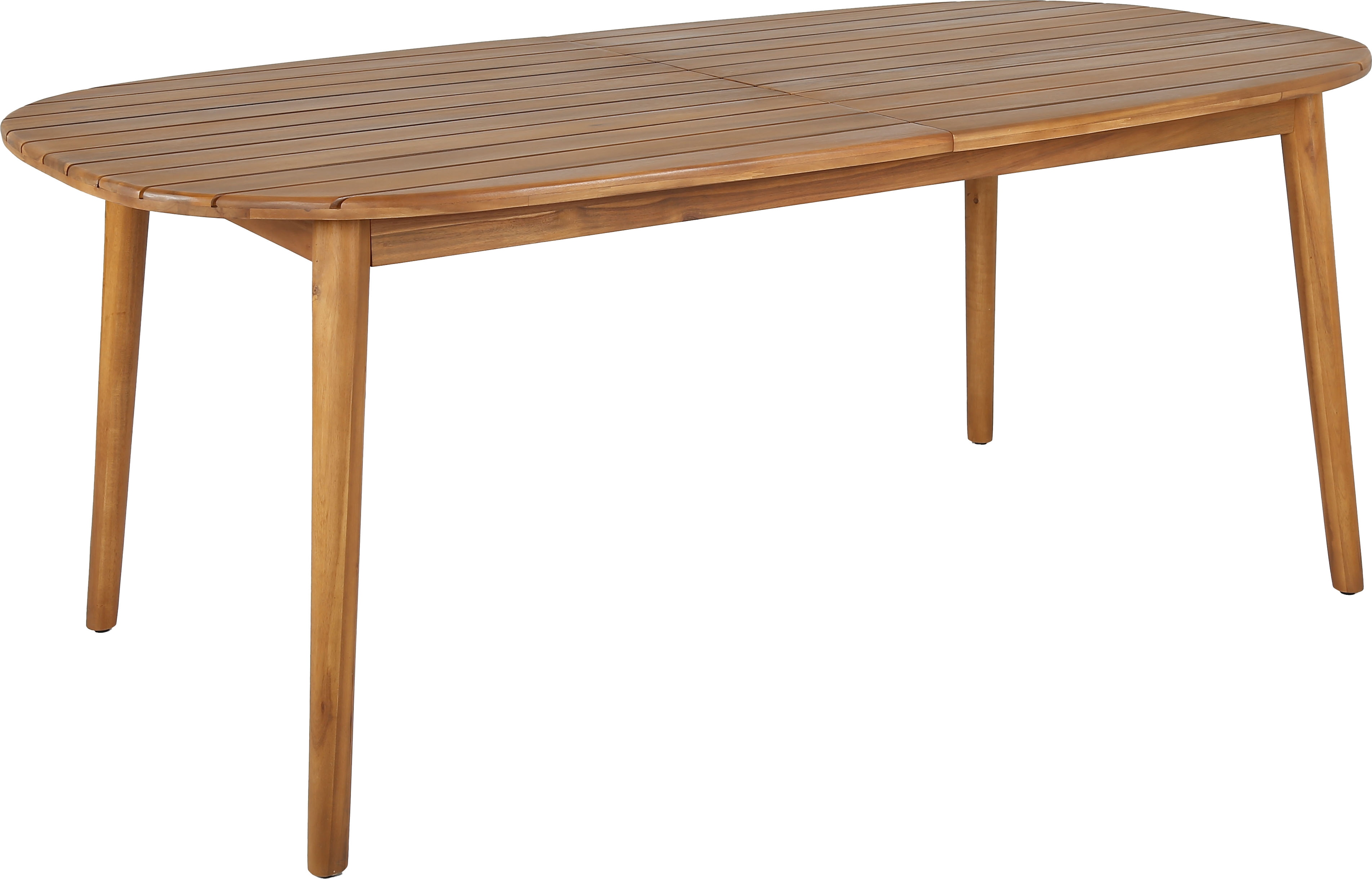 Gartentisch BEST "Siena", braun (akazie), B:100cm H:75cm T:240cm, Akazienholz, Tische, Ausziehtisch Akazie