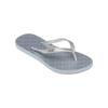 Sandale ROXY "Viva", Gr. 36, silber, Obermaterial: 98% Synthetikmaterial, 2% Metall / Futter: 100% Synthetikmaterial / Außensohle: 100% Moosgummi, Schuhe