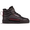 Sneaker LOTTO, Kinder, Gr. 29, rot (schwarz, rot), Synthetik, Kunstfaser, clean, sportlich, Schuhe, - mit kuschelig-wärmendem Futter