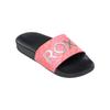 Sandale ROXY "Rg Slippy Ii", Gr. 11(28), schwarz, rot print, Obermaterial: 100% PU, Futter: 100% Textil, Laufsohle: 100% EVA, Schuhe
