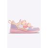 Sneaker LOTTO, Gr. 34, lila, rose, Synthetik, Textil, sportlich, Schuhe