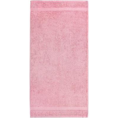 Handtuch DYCKHOFF "Planet", rosa (rose), B:50cm L:100cm, Walkfrottier, Obermaterial: 100% Baumwolle, Handtücher (Packung) Image