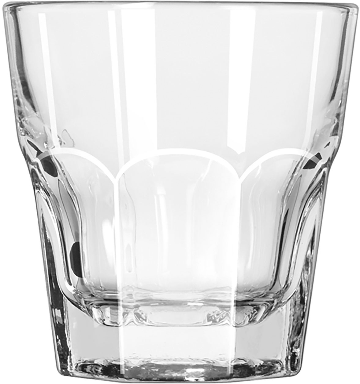 Gläser-Set LIBBEY "Rocks Glas -GIBRALTAR-, 237 ml, Ø 8,5 cm, H: 9 cm, 12er Set", transparent, H:9cm Ø:8,5cm, Glas, Trinkgefäße, hochwertig verarbeitet, im modernen Design