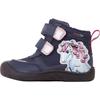 Winterboots KAPPA, Damen, Gr. 20, blau (navy, pink), Synthetik, sportlich, Schuhe, Snowboots, Winterstiefel, Winterschuhe, wasserdicht und gefüttert
