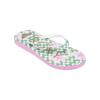 Sandale ROXY "Pebbles", Gr. 3(33), pink (pink, pink), Obermaterial: 95% Synthetikmaterial, 5% Metall / Futter: 100% Synthetikmaterial / Außensohle: 100% Moosgummi, Schuhe