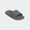 Badesandale ADIDAS SPORTSWEAR "AQUA ADILETTE", Gr. 43, grau three, grau three, grau three, Synthetik, sportlich, Schuhe
