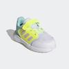 Klettschuh ADIDAS SPORTSWEAR "TENSAUR RUN 3.0 KIDS", Gr. 21, cloud weiß, clear pink, hi, res gelb, Textil, Synthetik, sportlich, Schuhe, für Kinder