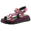 Riemchensandale TAMARIS, Damen, Gr. 39, bunt (multi), Textil, casual, Schuhe, Plateau, Sommerschuh, Sandalette mit Touch It-Ausstattung
