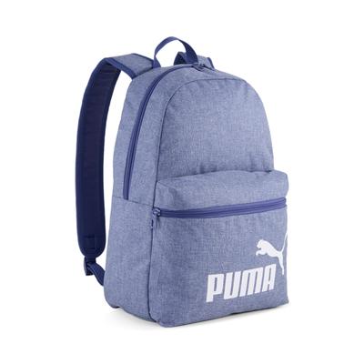 Rucksack PUMA "PHASE BACKPACK III", blau crystal heather, Rucksäcke, Damen, Netz, Polyester, gemustert Image